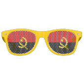 Angola-Flagge Sonnenbrille (Vorderseite)