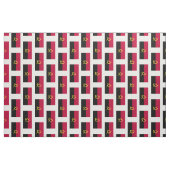 Angola-Flagge Stoff (Fat Quarter (45,7 x 55,9 cm))