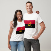 Angola-Flagge T-Shirt (Unisex)