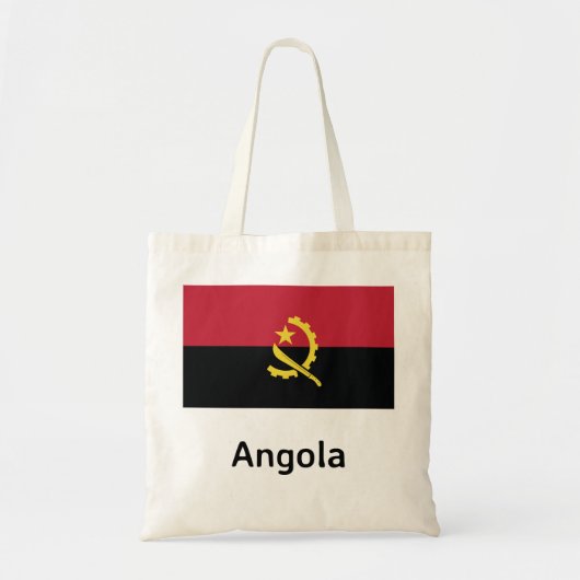 Angola-Flagge Tragetasche (Vorne)