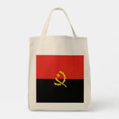 Angola-Flagge Tragetasche (Rückseite)