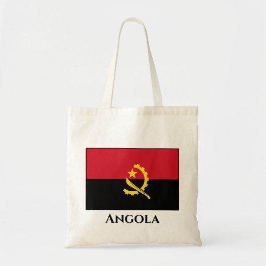 Angola-Flagge Tragetasche (Vorne)