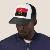 Angola-Flagge Truckerkappe (Beispiel)