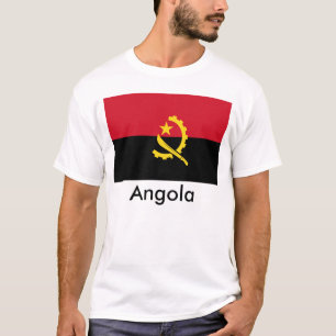 Angola-Flaggen-T - Shirt