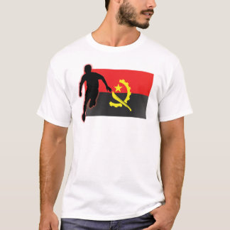 Angola-Fußball run4 T-Shirt