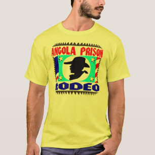 Angola-Gefängnis-Rodeo-Flagge T-Shirt