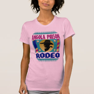 Angola-Gefängnis-Rodeo-Flagge T-Shirt