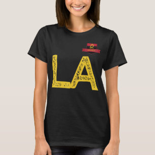 Angola - Gruppe der menschlichen Flaggen - Buchsta T-Shirt