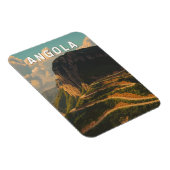 Angola Illustration Travel Art Vintag Magnet (Rechte Seite)