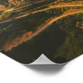 Angola Illustration Travel Art Vintag Poster (Ecke)