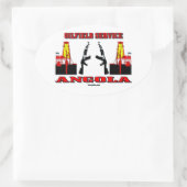 Angola, Internationaler Ölsektor, Öl Ovaler Aufkleber (Tasche)