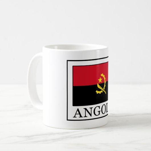 Angola Kaffeetasse (Vorderseite Links)