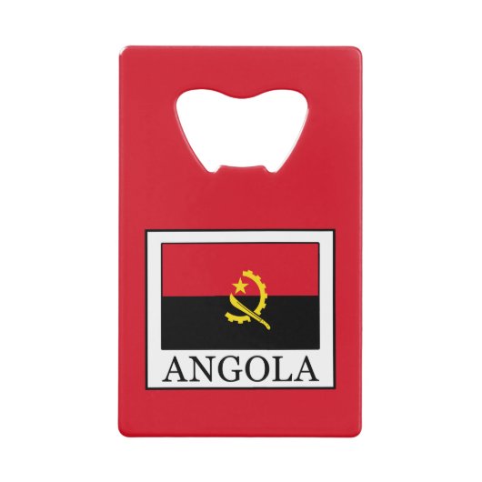 Angola Kreditkartenflaschenöffner (Vorderseite)