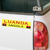 ANGOLA- - Luanda-Stoßdämpfer Sticker* Autoaufkleber (Auf Lkw)
