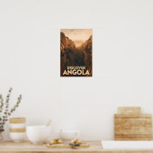 Angola Lubango Art Vintag Poster (Küche)