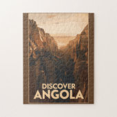Angola Lubango Art Vintag Puzzle (Vertikal)