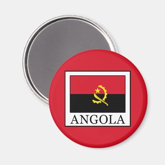 Angola Magnet (Vorderseite/Rückseite)