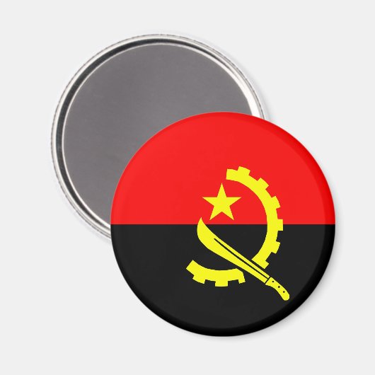 Angola Magnet (Vorderseite/Rückseite)