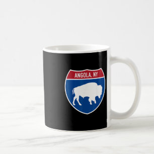 Angola New York Buffalo Ny Autobahn Interstate Sch Kaffeetasse