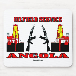 Angola-Ölfeld-Service, Öl, Anlagen, Mousepad, Mousepad