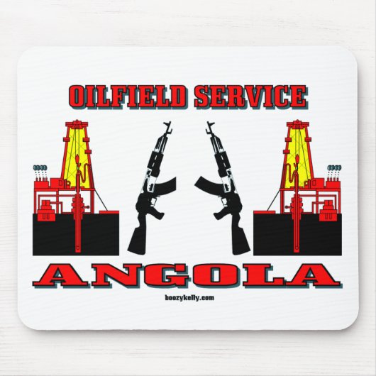 Angola-Ölfeld-Service, Öl, Anlagen, Mousepad, Mousepad (Vorne)