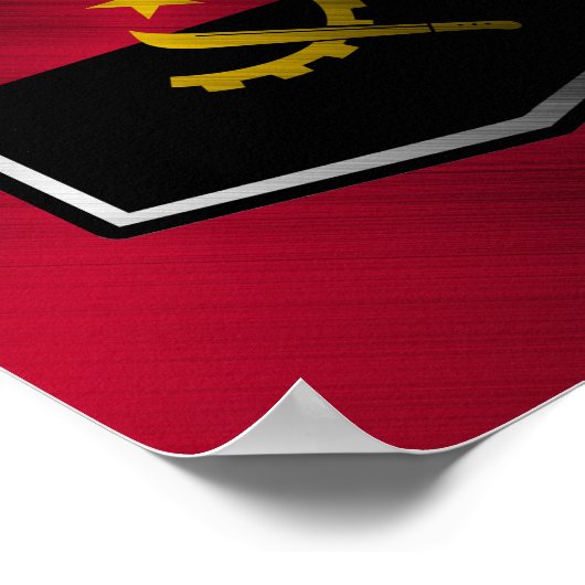 Angola Poster (Ecke)