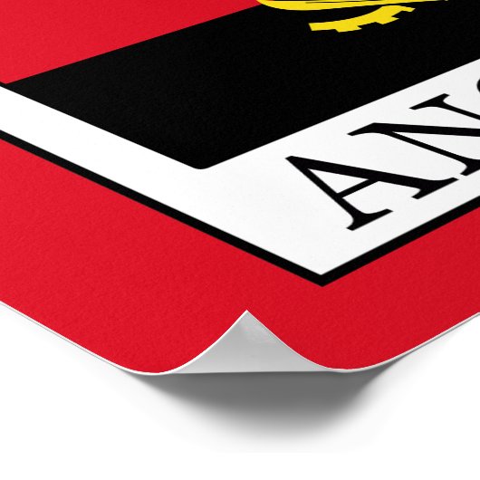 Angola Poster (Ecke)