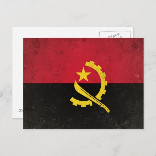 Angola Postkarte (Vorne/Hinten)