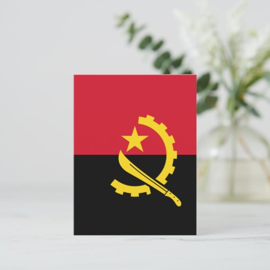 Angola Postkarte (Stehend Vorderseite)