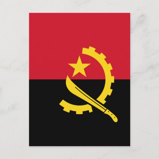Angola Postkarte (Vorderseite)