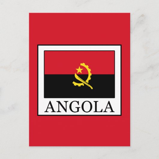 Angola Postkarte (Vorderseite)