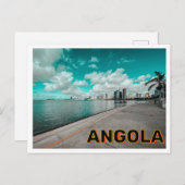 Angola Postkarte (Vorne/Hinten)