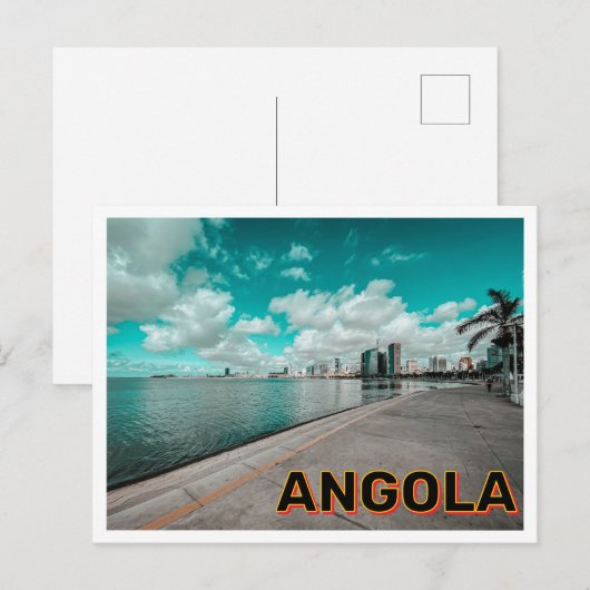 Angola Postkarte (Vorne/Hinten)
