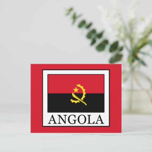 Angola Postkarte (Stehend Vorderseite)