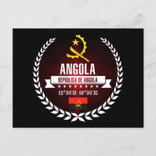 Angola Postkarte (Vorderseite)