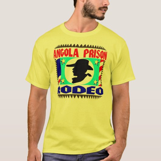 Angola Prison Rodeo Flag T-Shirt (Vorderseite)