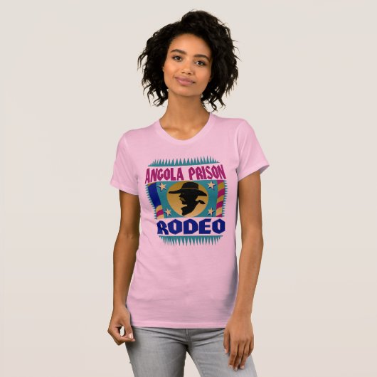 Angola Prison Rodeo Flag T-Shirt (Vorne ganz)