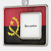 Angola Rahmen-Ornament Silber (Links)