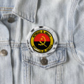 Angola Round Emblem Button (Beispiel)