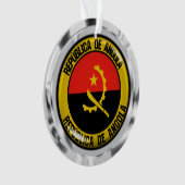 Angola Round Emblem Ornament (Vorderseite)
