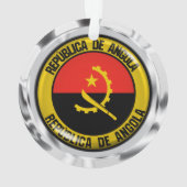 Angola Round Emblem Ornament (Rückseite)