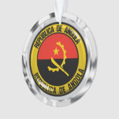 Angola Round Emblem Ornament (Vorderseite)