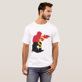 Angola-Siegel T-Shirt (Vorne ganz)
