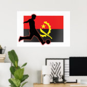 Angola Soccer Striker 2 Poster (Heimbüro)