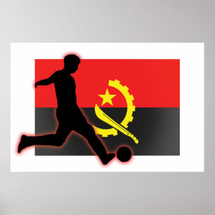 Angola Soccer Striker 2 Poster