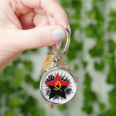 Angola-Stern Schlüsselanhänger (Hand)