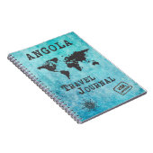 Angola Travel Journal Vacation Notizblock (Rechte Seite)