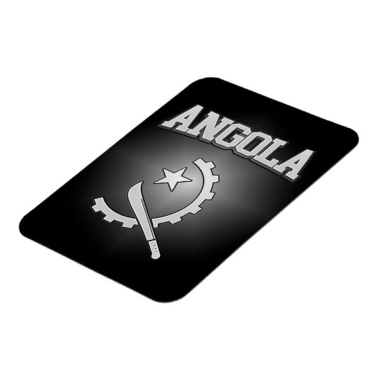 Angola-Wappen Magnet (Linke Seite)