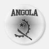 Angola-Wappen Magnet (Vorne)
