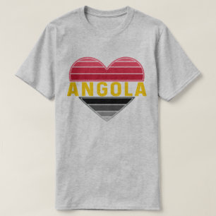 Angolan Herz, I Liebe Angola T-Shirt